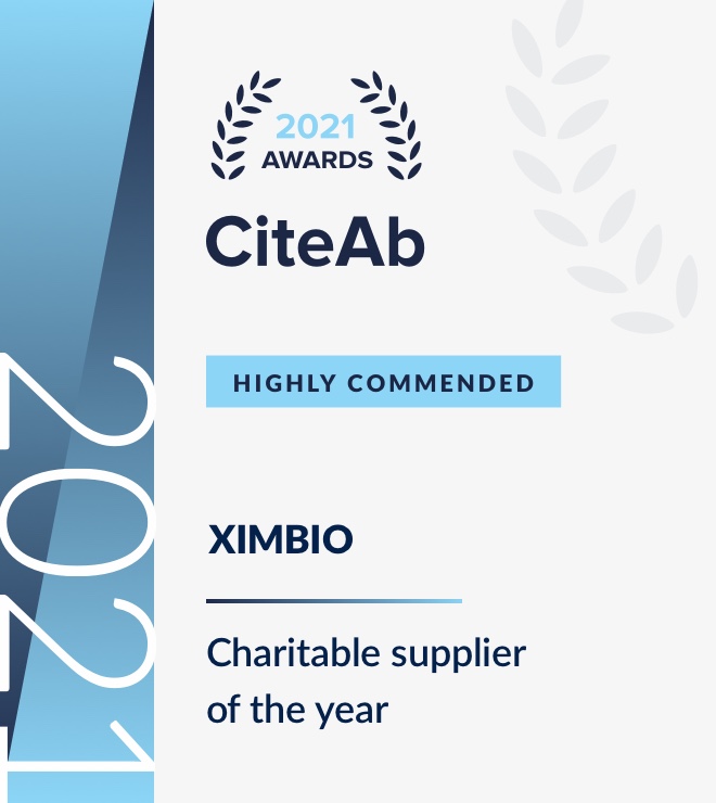 Ximbio has been highly commended as Charitable supplier of the year at this year’s CiteAb awards. 